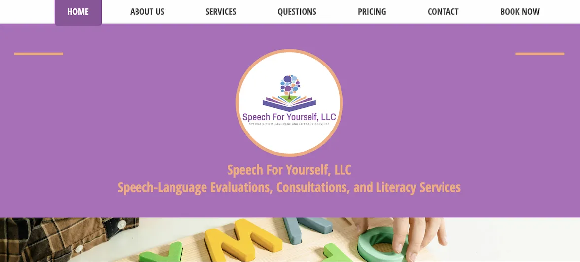 New web presence for a growing speech therapy practice cover image